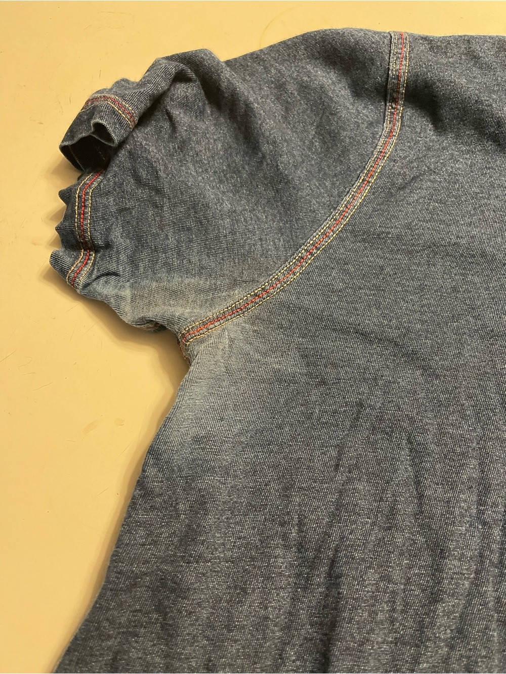 Robert Graham Women's Large V-Neck Navy Blue T-Shirt Short Sleeve Tee - Picture 6 of 11
